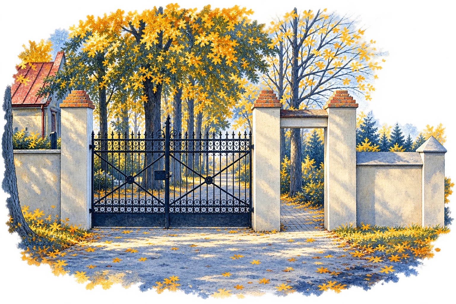 Cmentarz komunalny w Jaworzynie Śląskiej - ilustracja