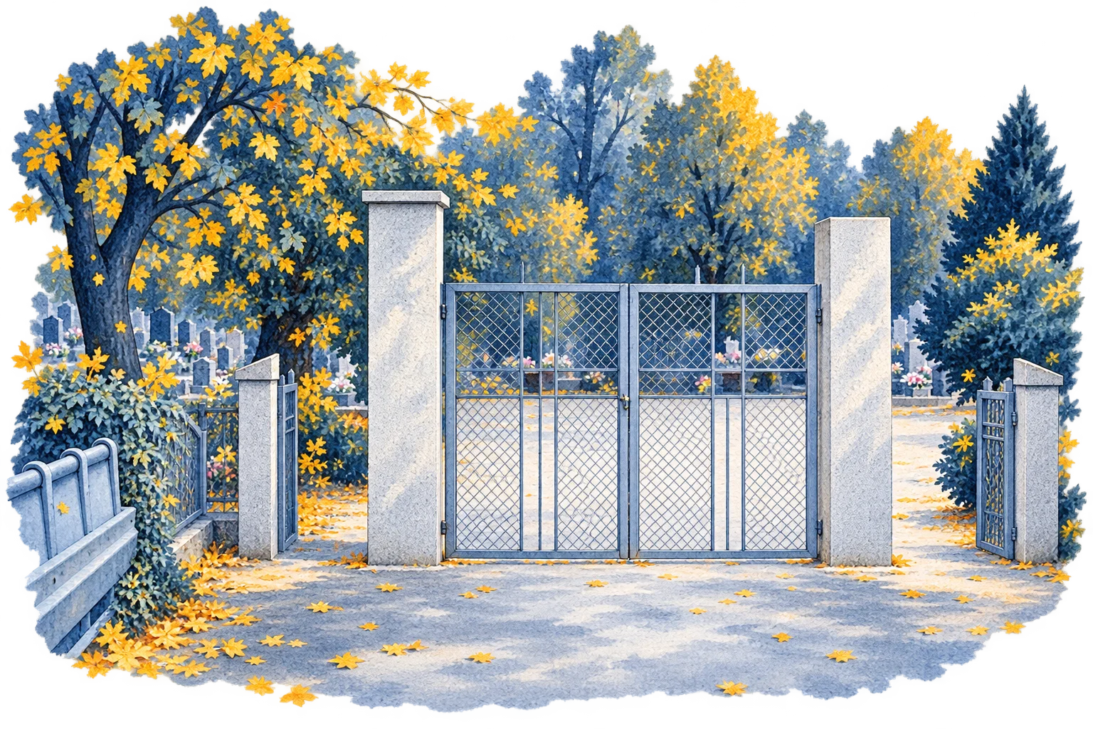 Cmentarz parafialny przy al. Brzozowej w Świdnicy - ilustracja